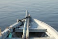 Bow of fishing boat