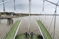 Bow gangways on Paddle steamer Natchez Royalty Free Stock Photo