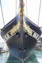 Bow of historic steam ship