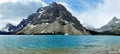 Bow Lake, Icefields Parkway, Highway 93, Canada Royalty Free Stock Photo