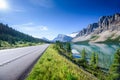 Bow lake, Banff National Park, Alberta, Canada