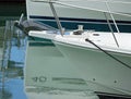 Bow Of A Luxury Boat Royalty Free Stock Photo