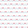 bow ribbon background. Vector illustration decorative design