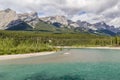 Bow River - Banff National Park - Alberta - Canada Royalty Free Stock Photo