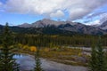 Bow River Banff National Park Alberta sunrise Royalty Free Stock Photo