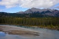Bow River Banff National Park Alberta sunrise Royalty Free Stock Photo
