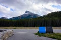 Bow River Banff National Park Alberta sunrise Royalty Free Stock Photo