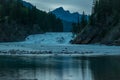 Bow river falls Royalty Free Stock Photo