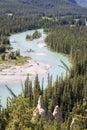 Bow river at Hoodoos trail