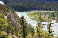 Bow river at Hoodoos trail