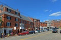 Bow Street, Portsmouth, New Hampshire, USA Royalty Free Stock Photo