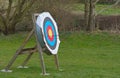 Bow target sport meadow