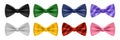 Bow Tie Set Royalty Free Stock Photo