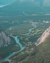 Bow Valley from sulfur mountain