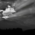 Bow Valley Sunset Banff National Park Royalty Free Stock Photo