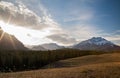 Bow Valley Sunset Royalty Free Stock Photo
