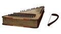 Bowed psaltery Royalty Free Stock Photo