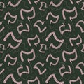 Bowel texture repeating pattern for gastroenterologist background. Fun gut shaped doodles, internal organs wallpaper