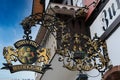 Bowery sign at the House of LÃ¶wen-Post in Alpiersbach