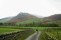 Bowfell from Dungeon Ghyll, Langdale, Lake District, Cumbria. England, UK