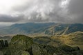 Low clouds views from Bowfell