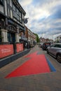 The Bowie `Lightning Bolt` in Beckenham High Street