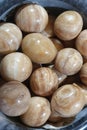 Bowl and Bird Eggs Made of Marble Material from Romblon, Philippines