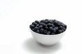 Bowl of Blueberries Royalty Free Stock Photo