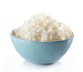 Bowl of boiled rice