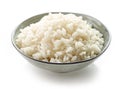 Bowl of boiled round rice