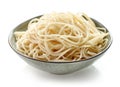 Bowl of spaghetti Royalty Free Stock Photo