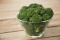 Bowl of Broccoli Royalty Free Stock Photo