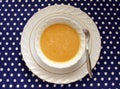 Bowl of Butternut Squash Soup Royalty Free Stock Photo