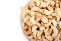 Bowl with cashews 4 Royalty Free Stock Photo