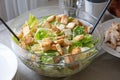 Bowl of cesar salad