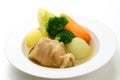 Bowl of chcken pot-au-feu Royalty Free Stock Photo