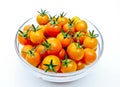 Bowl of Cherry Tomatoes Royalty Free Stock Photo
