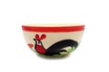 Bowl of chicken, Vintage ceramic bowl