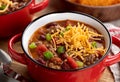 Bowl of chili con carne Royalty Free Stock Photo