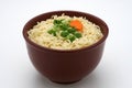 Bowl of Chinese noodles Royalty Free Stock Photo