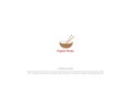 Bowl with Chopstick for Asian Oriental Japanese Korean Chinese Food Restaurant Logo Design Vector Royalty Free Stock Photo