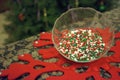 Bowl of Christmas Sprinkles