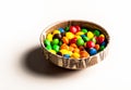 Bowl with colorful candy