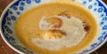 Creamy delicious lobster soup