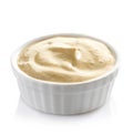 Bowl of curry sauce Royalty Free Stock Photo