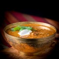 Bowl of Daal Royalty Free Stock Photo