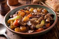 Hearty Homemade Beef Stew Royalty Free Stock Photo