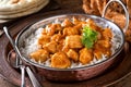 Creamy Butter Chicken Curry Royalty Free Stock Photo