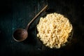 Bowl of delicious healthy quinoa Royalty Free Stock Photo