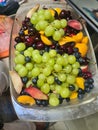 A bowl of delicious and varied fruits